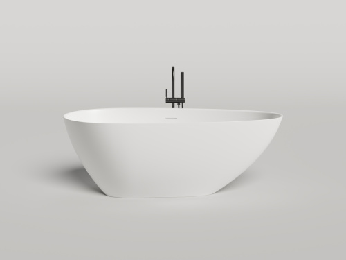 Ванна из литьевго мрамора Salini PAOLA 1015104G 175х80 отдельностоящая асимметричная